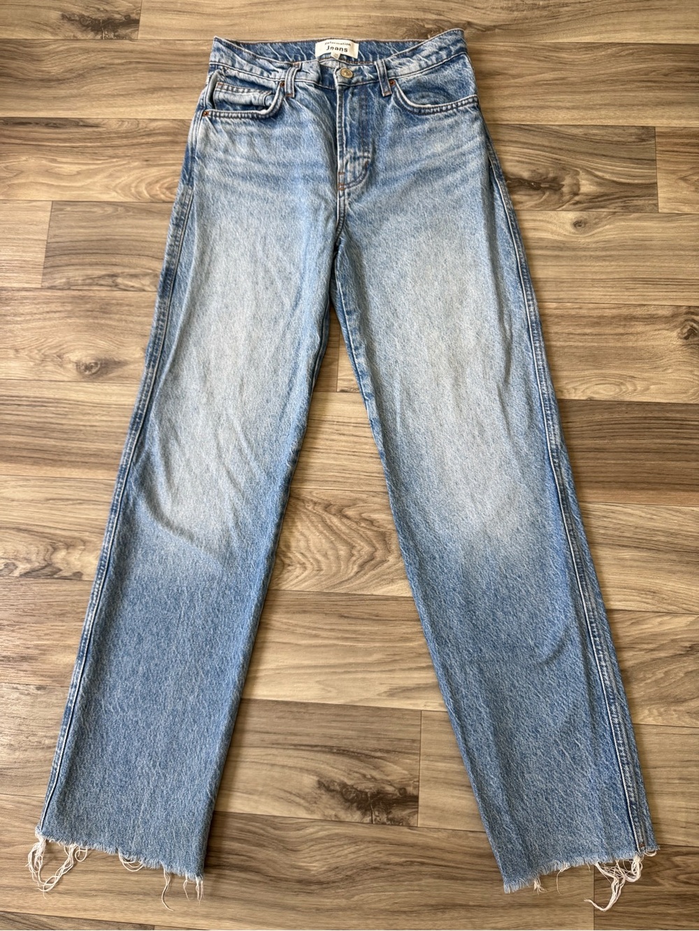 Reformation Jeans Val 90s Mid Rise Straight Jeans Size 24
